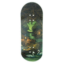 Swamp Wooden Fingerboard Graphic Deck