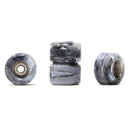 Skull - Black/White Swirl Urethane Wheels - Skull Fingerboards