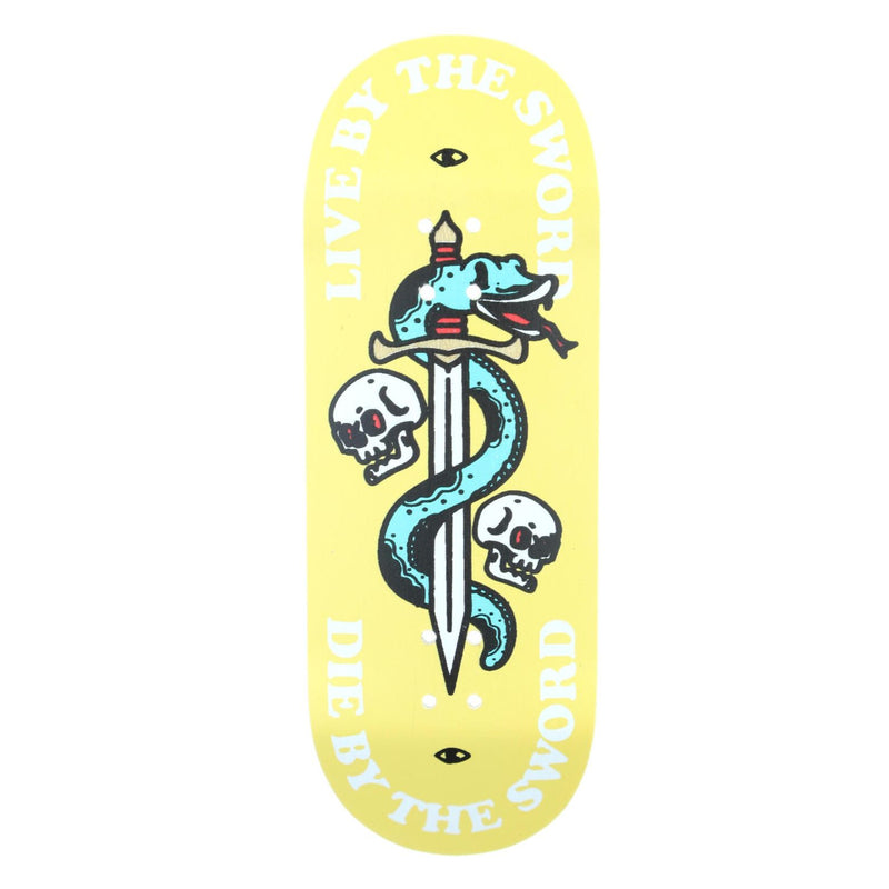 Spark - Live or Die Yellow Graphic Deck (34mm)