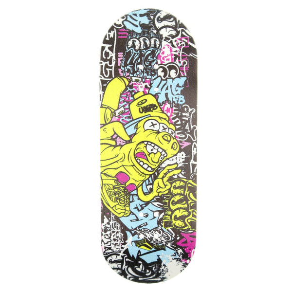 UAG - Beeper Yellow Graphic Fingerboard Deck (33.5mm) [Pager.One × UAG FB]