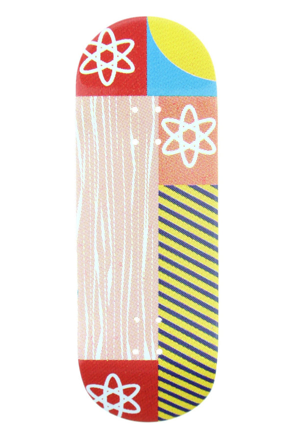 Atomic - Abstract Graphic Deck (34mm) - Skull Fingerboards