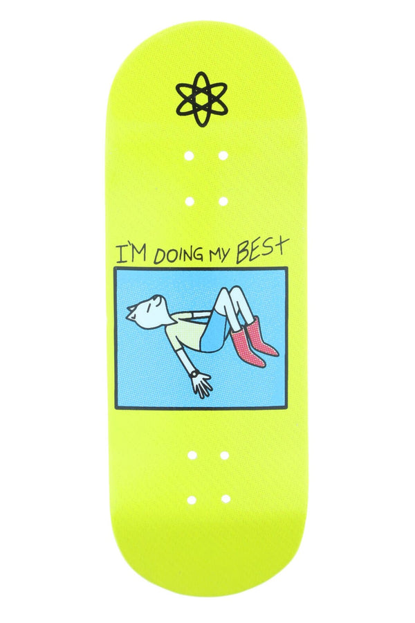 Atomic - Doing My Best Graphic Deck (34mm) - Skull Fingerboards