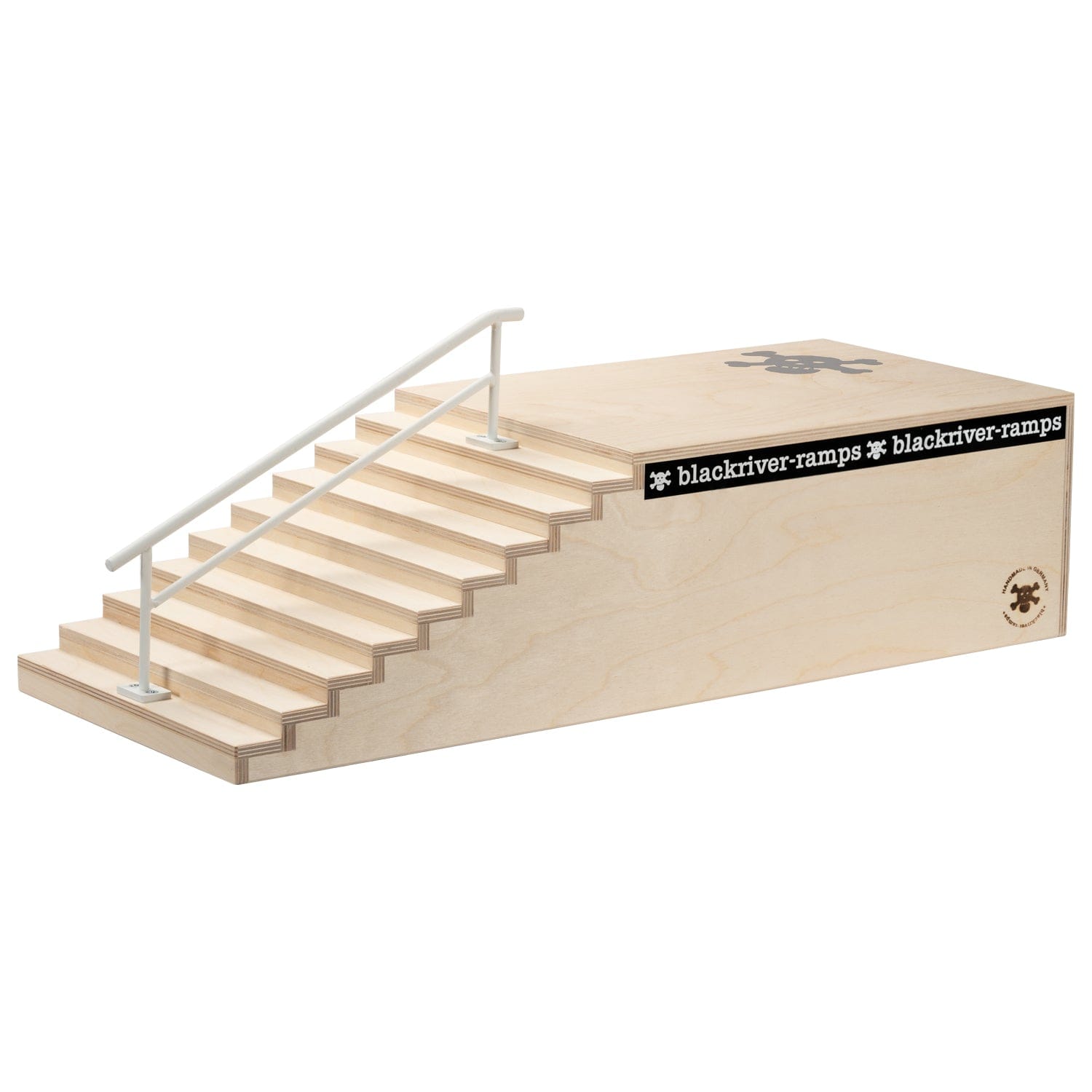 Blackriver Ramps 10-Stair | Skull Fingerboards