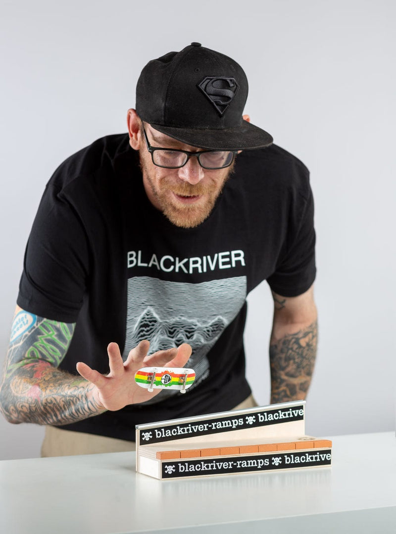 Blackriver Ramps Brick ‘n‘ Rail - Skull Fingerboards