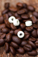 Dirty FB illPills - Cloud White Urethane Fingerboard Wheels (70D Street Shape) - Skull Fingerboards