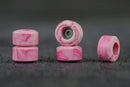 illPill Fingerboard Wheels -  Pink/White Street Shape