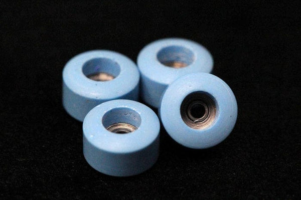 Dirty FB illPills - Sky Blue Urethane Fingerboard Wheels (70D Street Shape)