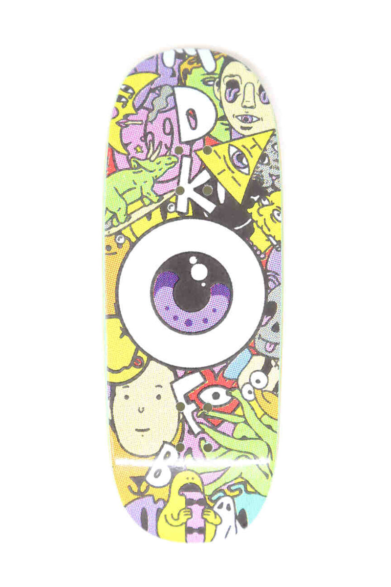 DK "Eyeball" Graphic Fingerboard Deck (34mm) - Skull Fingerboards