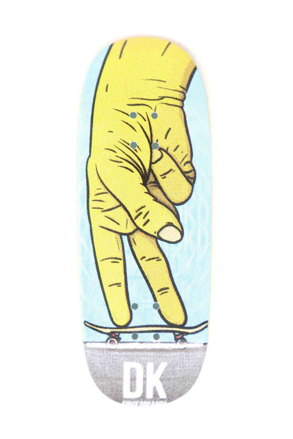 DK "Fingers" Graphic Fingerboard Deck (34mm) - Skull Fingerboards