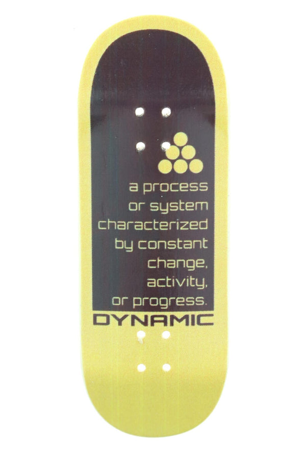 Dynamic - Process Graphic Deck (34mm) - Skull Fingerboards