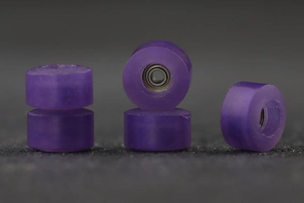 Dirty FB illPills - Purple Resin Fingerboard Wheels (Street Shape)
