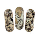 Salem Worldwide - "Limbo" Collection Real Wear Fingerboard Deck (34mm) (Random Graphic) - Skull Fingerboards