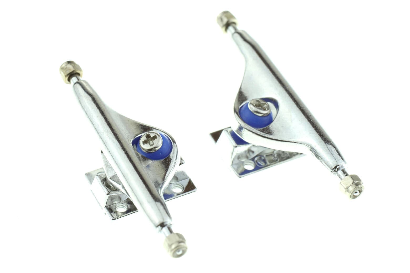 Obsius Trucks Silver/Silver (34mm) | Skull Fingerboards