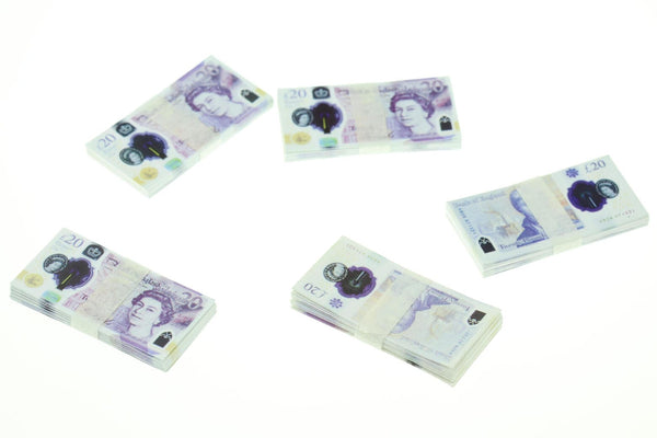 Mini Replica Pound Notes - Skull Fingerboards