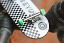 Skull Pro Trucks All Chrome (32mm) - Single Axle // 6 Lock Nuts - Skull Fingerboards