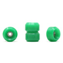 Skull - S3 Green Resin Single Bearing Wheels (Conical Shape) - Skull Fingerboards