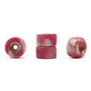 Skull - S3 Purple/Grey Swirl Resin Single Bearing Wheels (Street Shape) - Skull Fingerboards