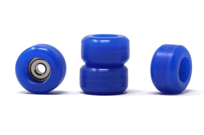 Skull - Sapphire Blue CNC Single Bearing Wheels - Skull Fingerboards